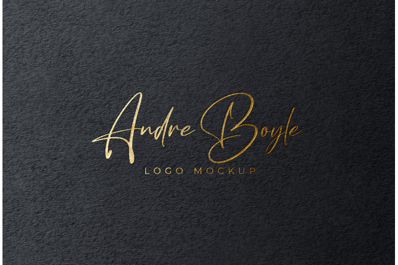 gold-foil-logo-mockup-on-black-textured-paper