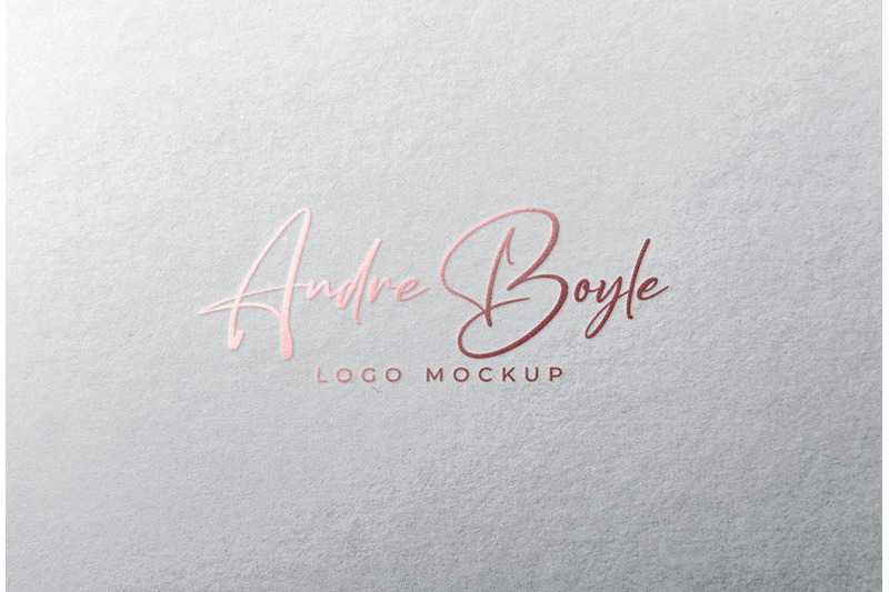 rose-gold-foil-stamping-logo-on-white-paper