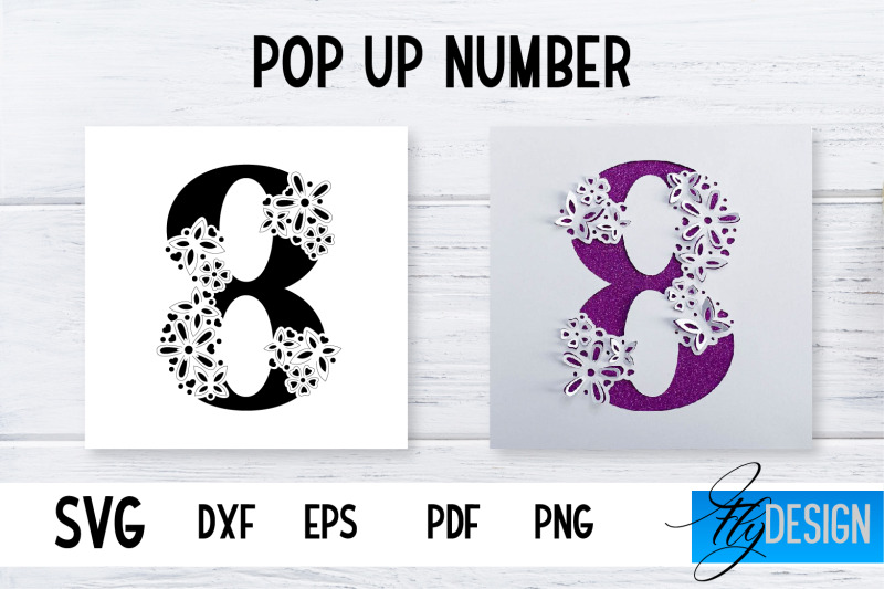 pop-up-number-card-svg-3d-card-svg-floral-number-card