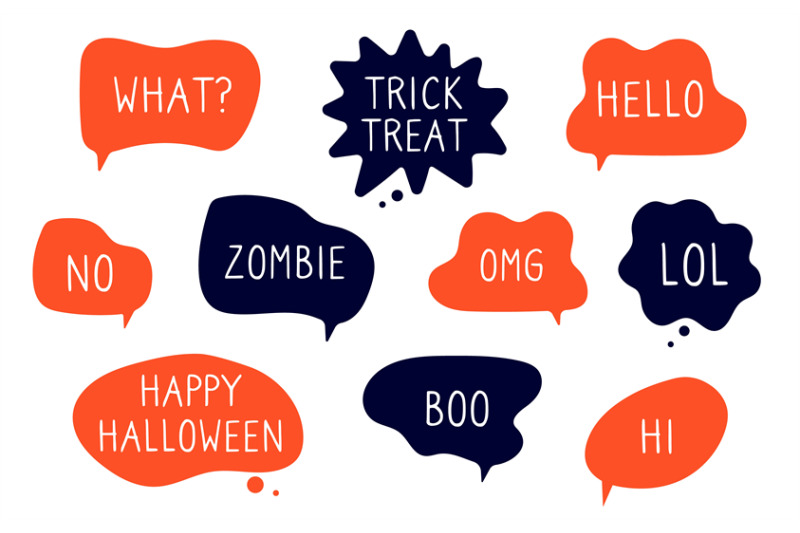 halloween-bubbles-speech-stickers-autumn-november-holidays-chat-clou