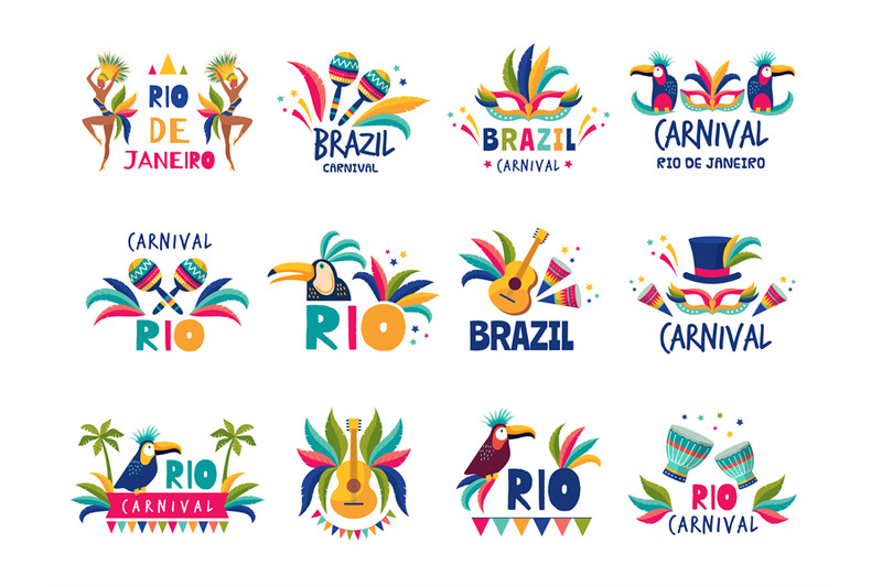 brazil-badges-rio-colored-carnival-muzical-samba-festival-parade-rece