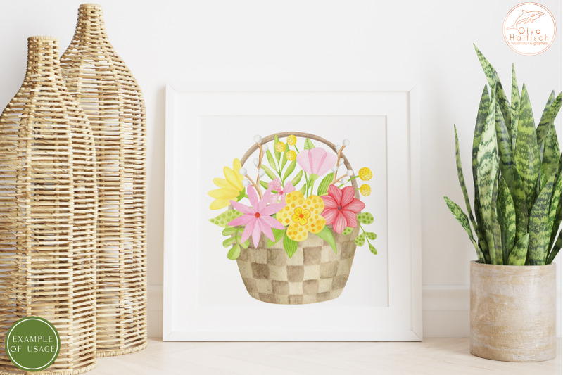 watercolor-basket-with-flowers-png-floral-sublimation-png-clipart