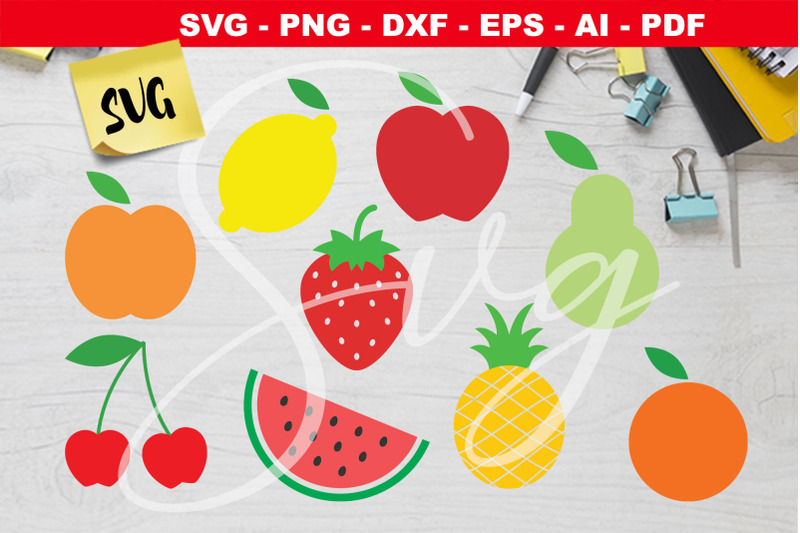 fruits-svg