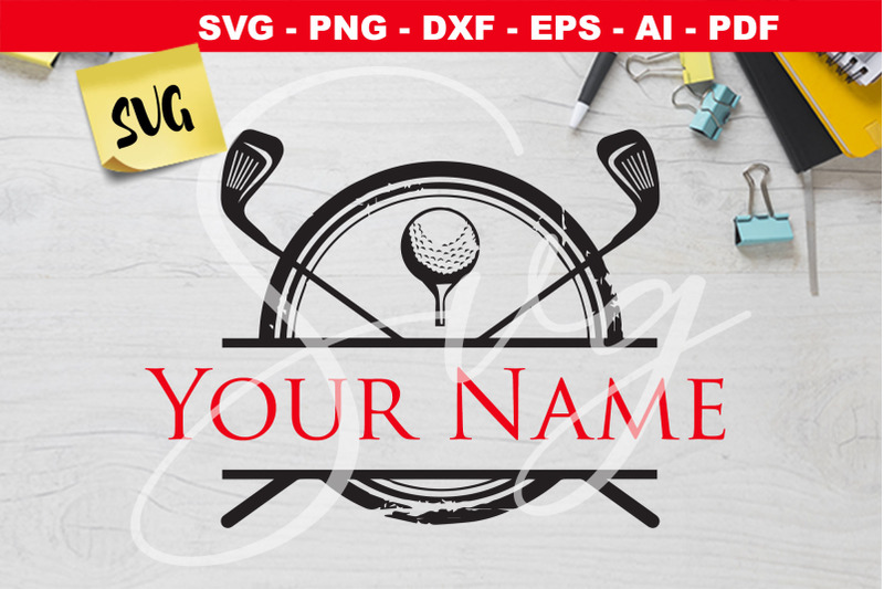 golf-name-frame-svg