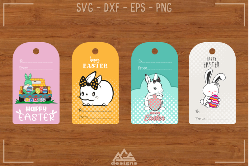 gnome-n-bunny-easter-gift-tags-svg-design