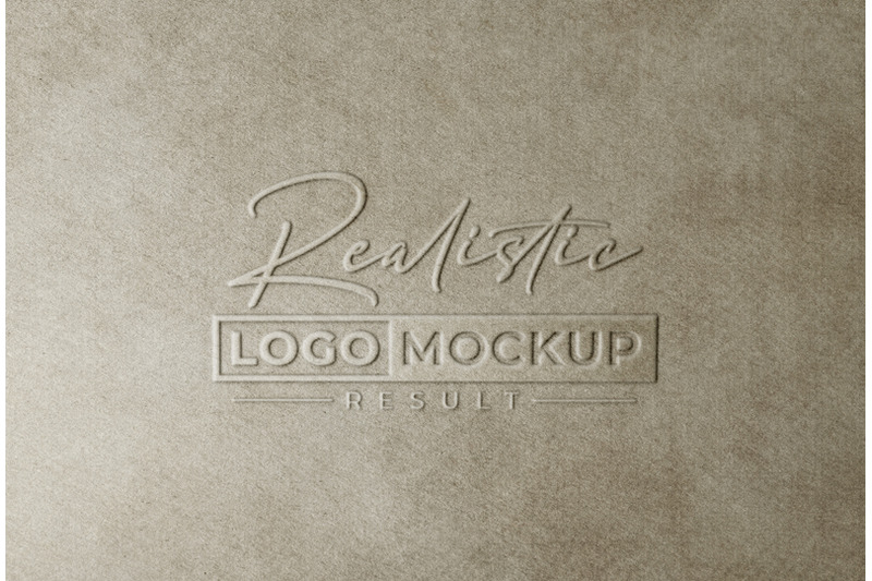 embossed-logo-mockup-on-old-kraft-paper