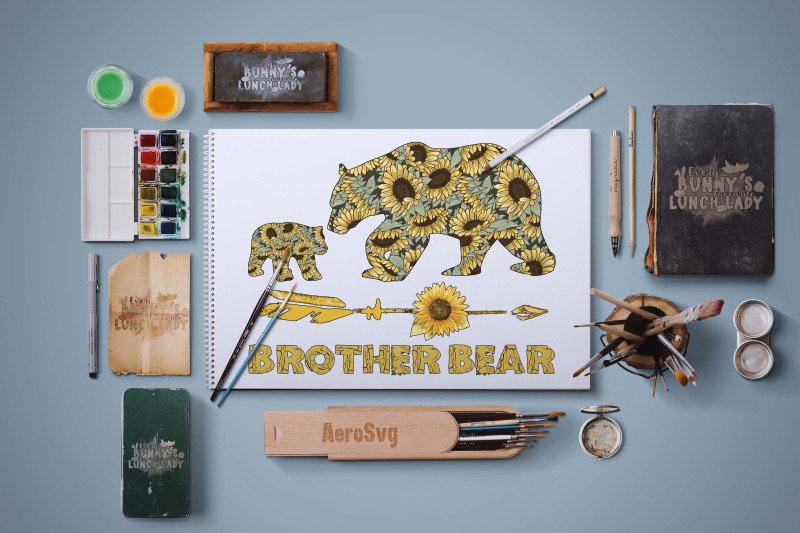 brother-bear-sunflower-sublimation