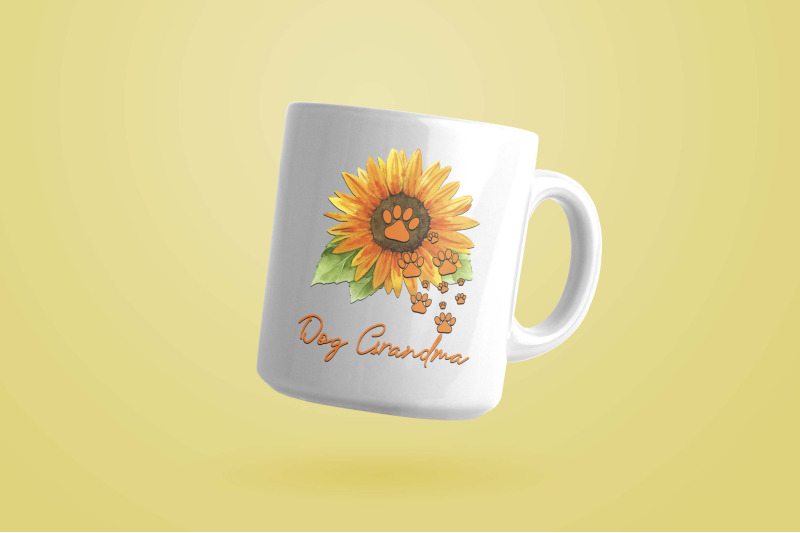 dog-grandma-dog-paw-sunflower-sublimation