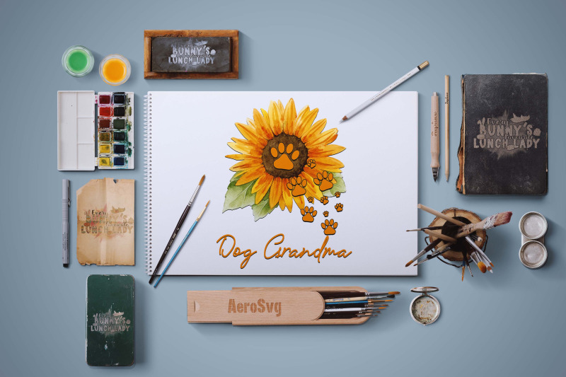 dog-grandma-dog-paw-sunflower-sublimation