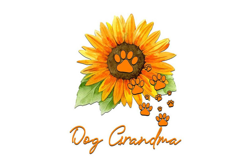 dog-grandma-dog-paw-sunflower-sublimation