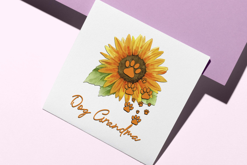 dog-grandma-dog-paw-sunflower-sublimation