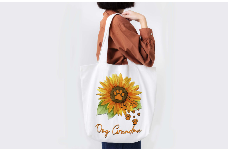 dog-grandma-dog-paw-sunflower-sublimation