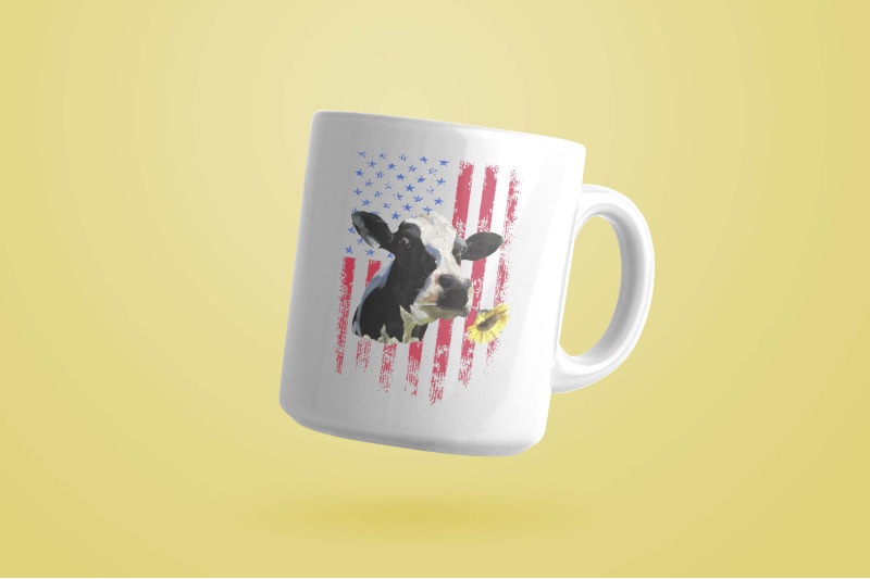 american-cow-sunflower-sublimation