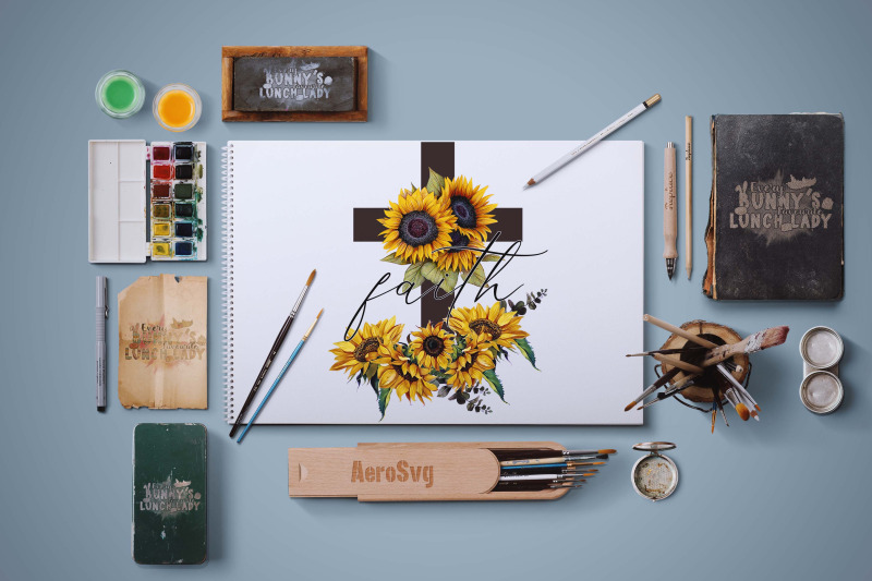 faith-cross-and-sunflower-sublimation