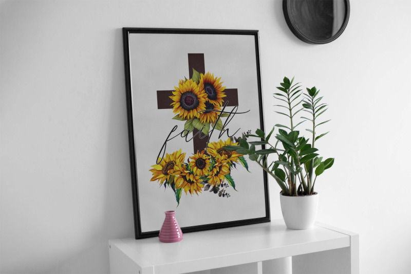 faith-cross-and-sunflower-sublimation