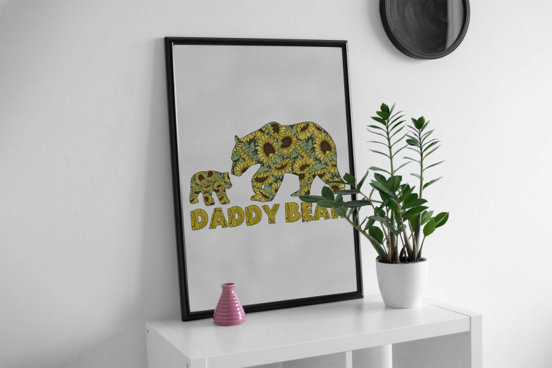 daddy-bear-sunflower-sublimation