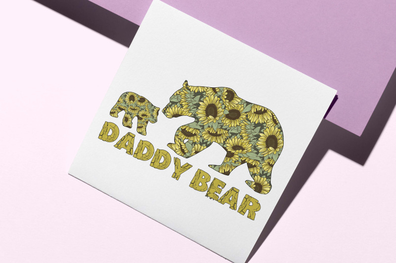 daddy-bear-sunflower-sublimation