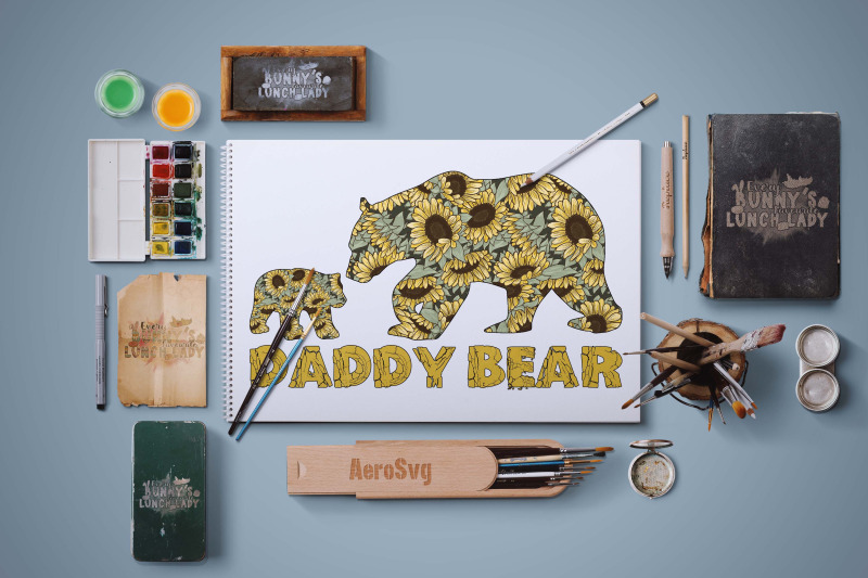 daddy-bear-sunflower-sublimation