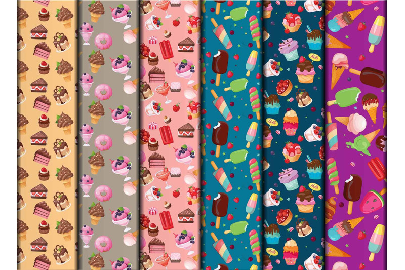 ice-cream-summer-digital-paper-pack