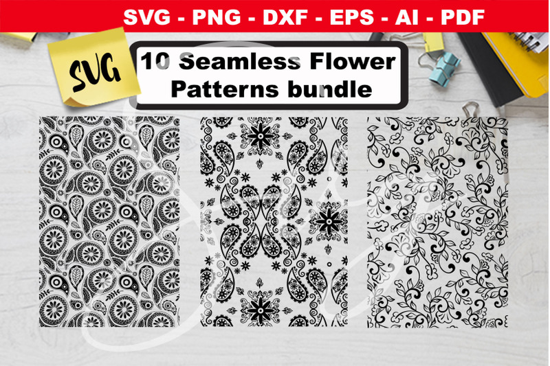 bandana-pattern-svg-bundle