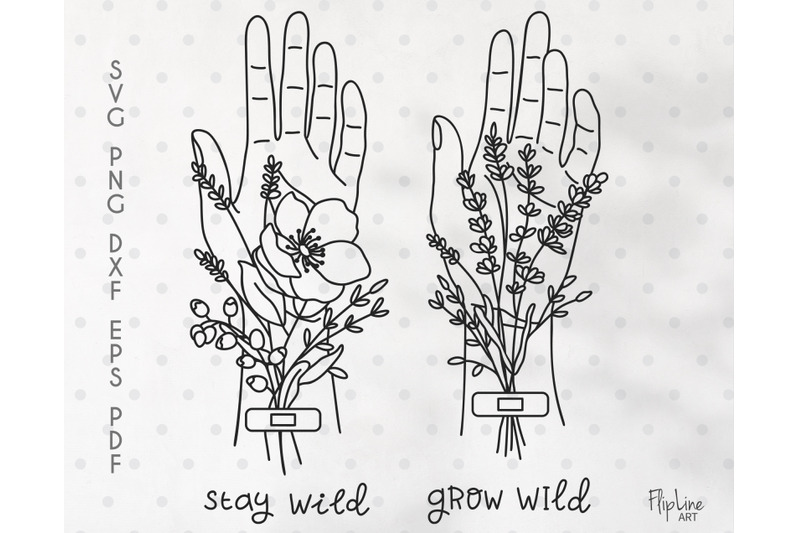 wildflower-svg-amp-png-botanical-clipart-hand-with-flowers