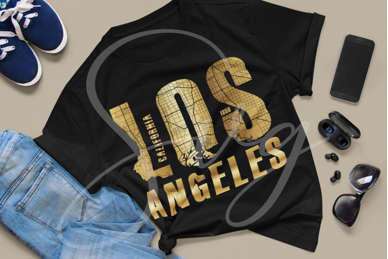 los-angeles-map-svg