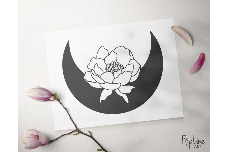 peony-with-crescent-moon-svg-amp-png-clipart-floral-cut-file