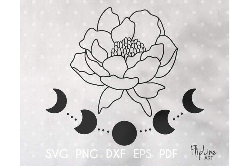 peony-with-moon-phases-svg-amp-png-clipart-floral-cut-file