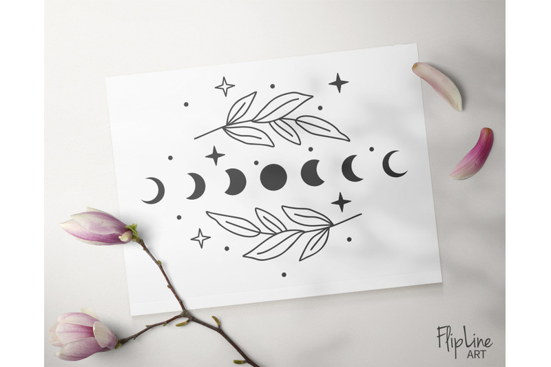 floral-moon-phases-svg-amp-png-clipart-magic-leaves