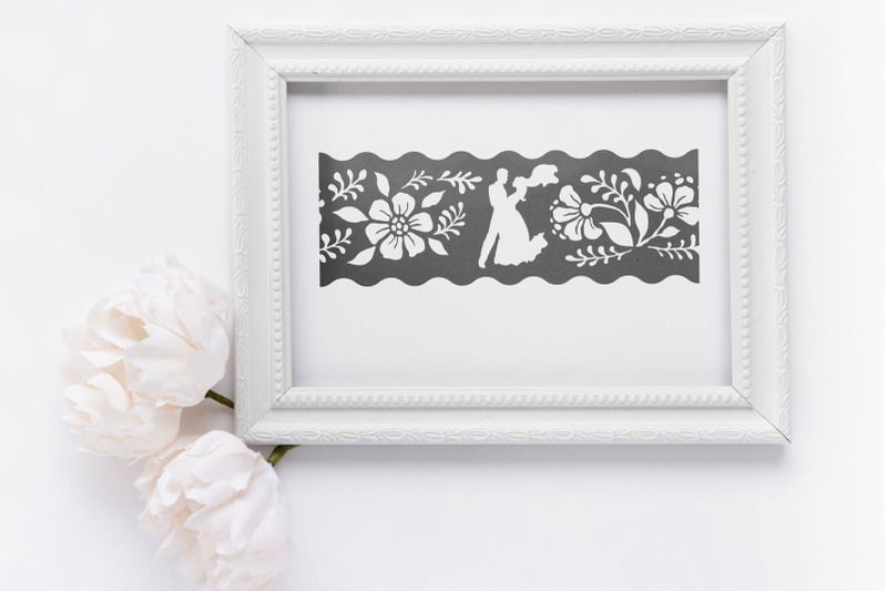 wedding-papercut-template