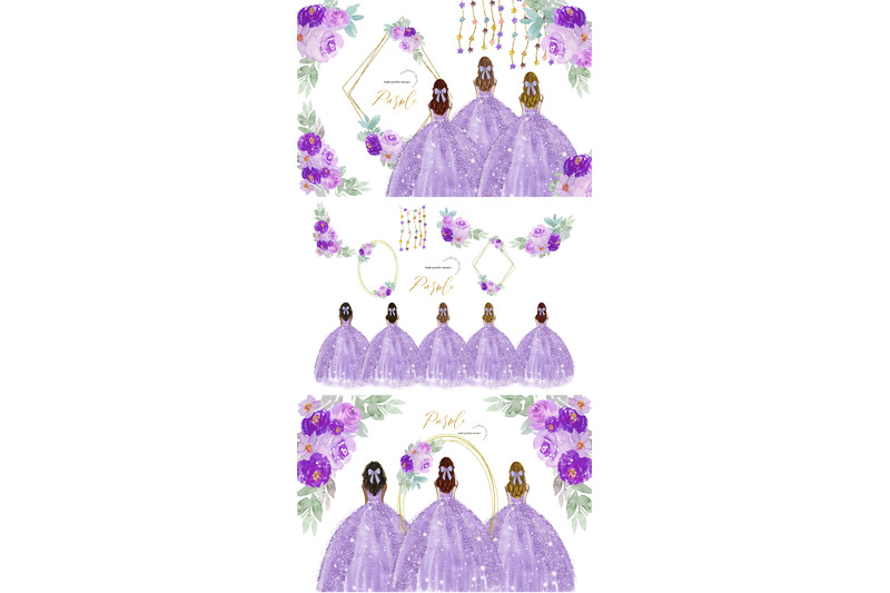purple-princess-dress-clipart-purple-lilac-flowers