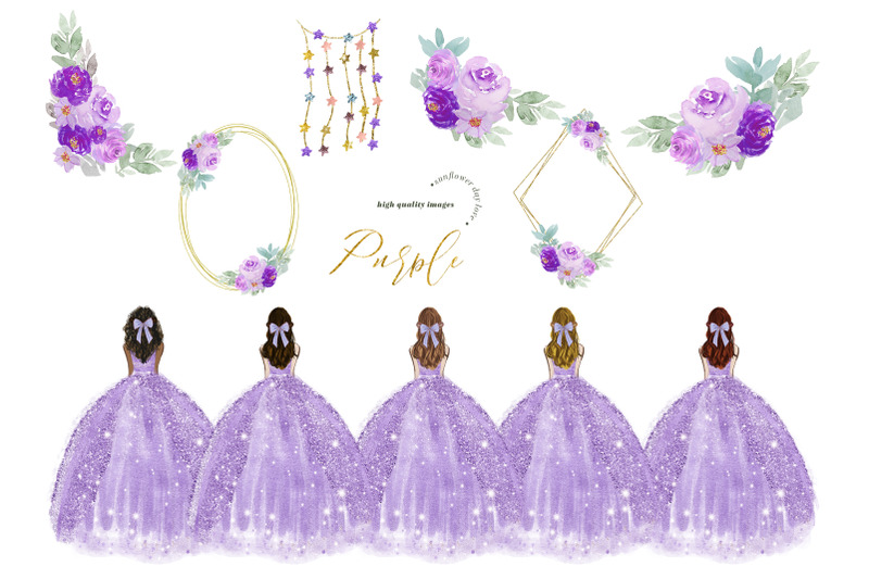 purple-princess-dress-clipart-purple-lilac-flowers