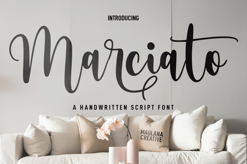 marciato-script-font