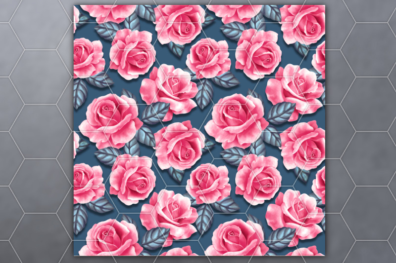 rose-flowers-seamless-pattern