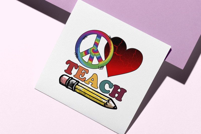 peace-love-teach-sublimation-designs