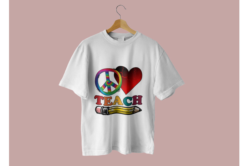 peace-love-teach-sublimation-designs