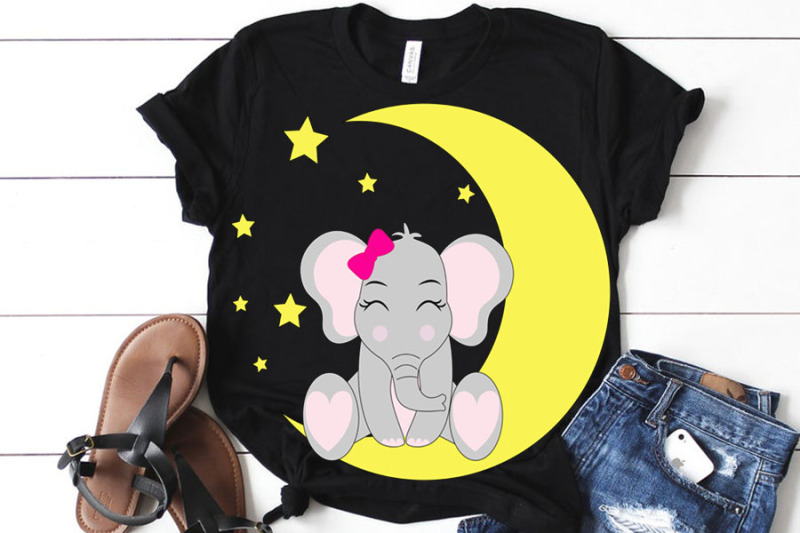 baby-elephant-svg-elephant-svg-file-girl-elephant-svg-moon-night-s