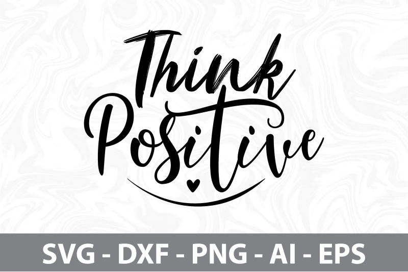 think-positive-svg