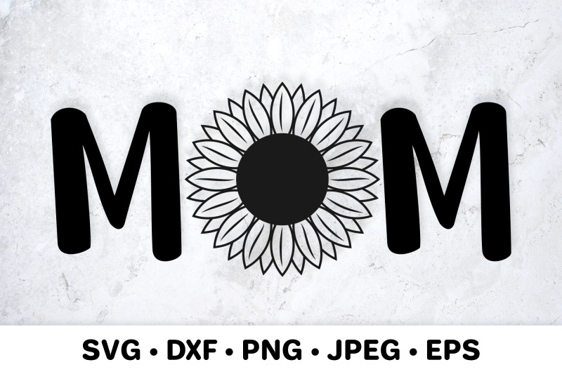 mom-sunflower-svg-mothers-day-gift-mom-shirt-design