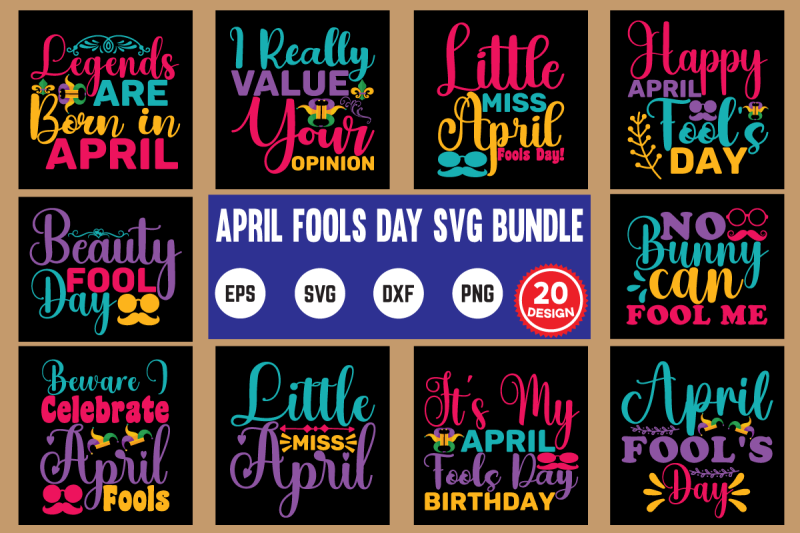 april-fools-day-svg-bundle