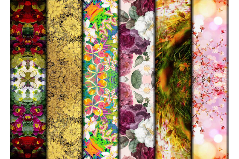floral-mandala-digital-paper-bundle