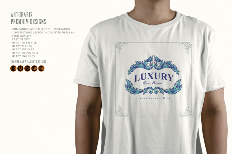 luxury-classic-badge-flourish-ornaments