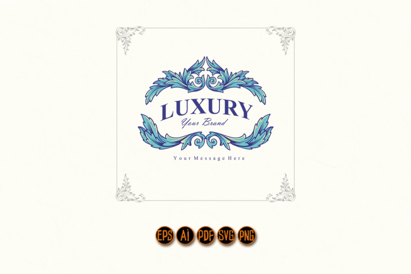 luxury-classic-badge-flourish-ornaments