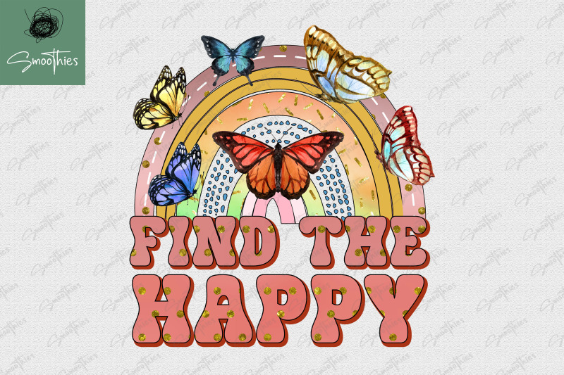 find-the-happy-retro-vintage-png