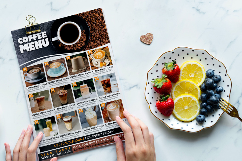 coffee-menu-flyer-template