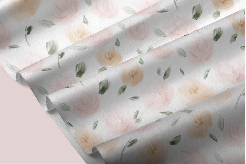 rose-digital-paper-background-floral-digital-paper-flower