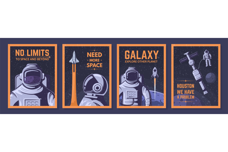 astronaut-posters-space-explorer-cosmos-adventures-and-open-space-ve