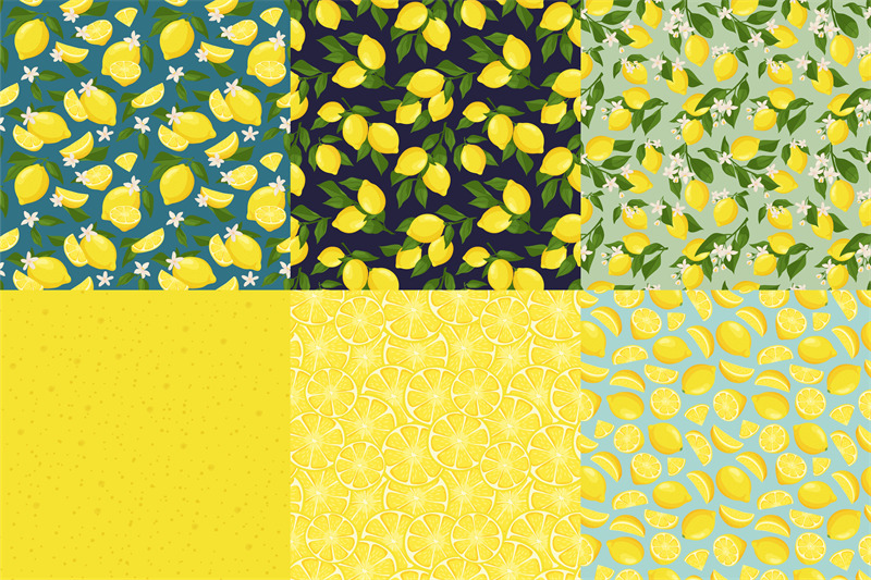 lemon-texture-pattern-lemons-with-blossom-flowers-fresh-yellow-fruit