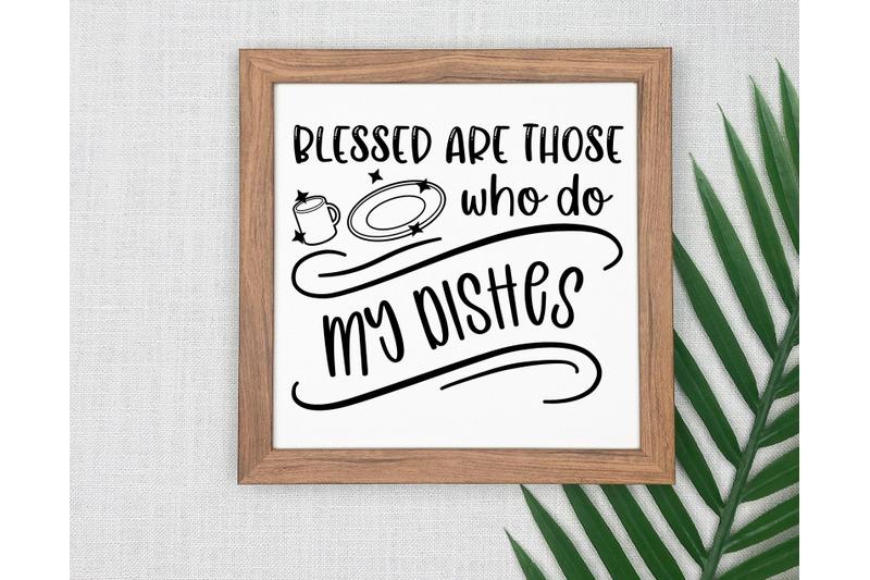 Funny kitchen quotes wall art