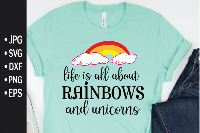 life-is-all-about-rainbows-and-unicorns